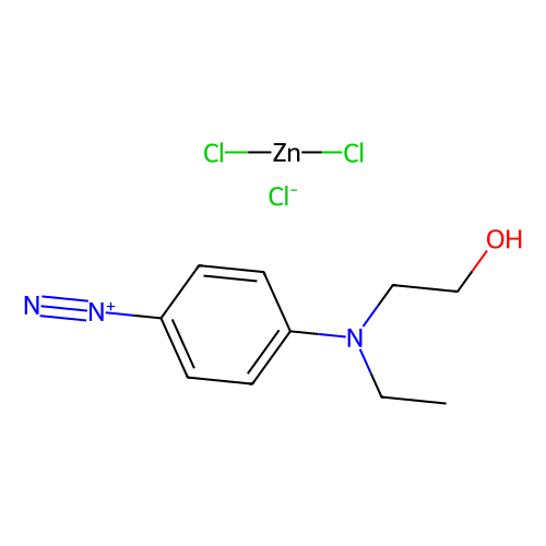 4-重<em>氮</em>-N-<em>乙基</em>-N-(<em>2</em>-羟<em>乙基</em>)氯化苯胺氯化锌复盐，13532-96-<em>2</em>，>94.0%(T)