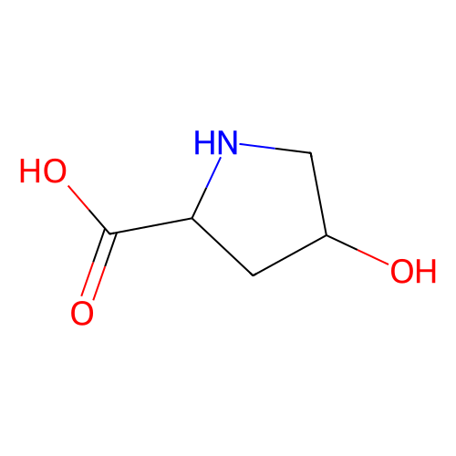 反式-4-羟基-<em>L</em>-<em>脯氨酸</em>，51-35-4，适用于细胞培养的生物制剂,≥98.5%