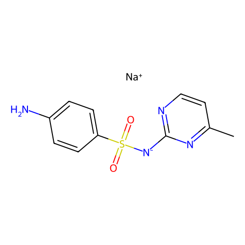 <em>磺胺</em>甲<em>嘧啶</em> <em>钠盐</em>，127-58-2，98%