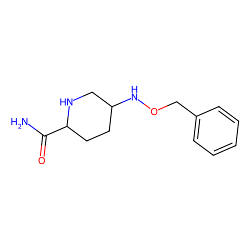 (<em>2</em>S,5R)-5-((苄氧基)氨基)<em>哌啶</em>-<em>2</em>-<em>甲酰胺</em>，1416134-49-0，97%