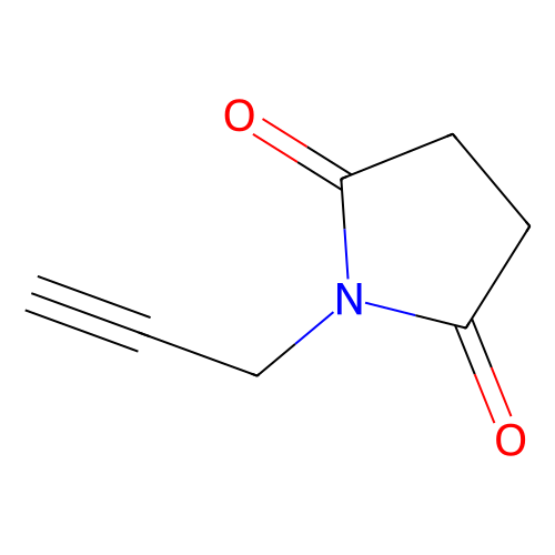 <em>N</em>-(2-丙炔基)<em>琥珀</em><em>酰</em><em>亚胺</em>，10478-33-8，98%