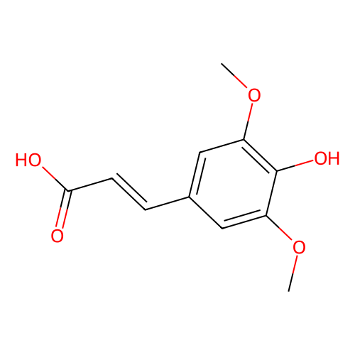 <em>芥子</em>酸，530-59-6，MALDI-MS基质