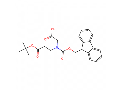 Fmoc-N-(叔丁氧羰基乙基)甘氨酸，174799-89-4，98%