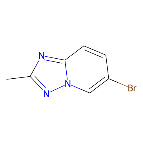 6-溴-<em>2</em>-甲基-[<em>1,2,4</em>]<em>三</em><em>唑</em>并[<em>1</em>,5-A]吡啶，7169-95-1，98%