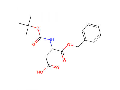 N-Boc-D-天冬氨酸 1-苄酯，92828-64-3，98%