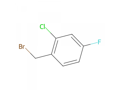 2-氯-4-氟苯甲基溴，45767-66-6，>98.0%(GC)