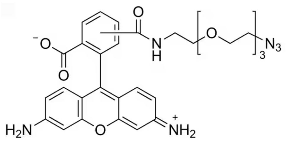 <em>罗丹明</em><em>110</em>缀合的PEG叠氮化物，≥90.0%(as a mixture of isomers)