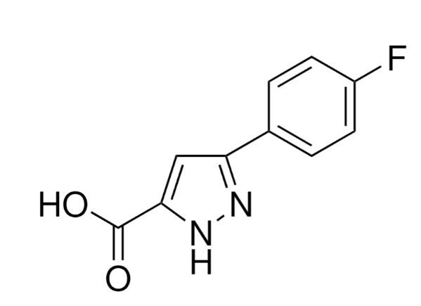 <em>3</em>-(4-氟苯基)-<em>1</em>H-吡唑-<em>5</em>-羧酸，870704-22-6，97%