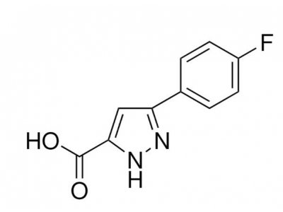 3-(4-氟苯基)-1H-吡唑-5-羧酸，870704-22-6，97%