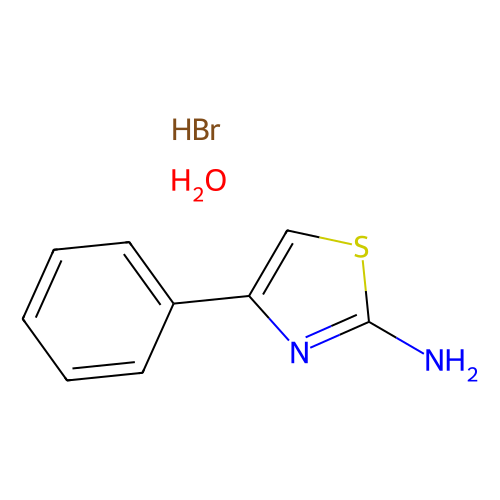 2-氨基-4-苯基噻唑 <em>氢溴酸</em>盐 <em>一</em>水合物，52253-69-7，99%