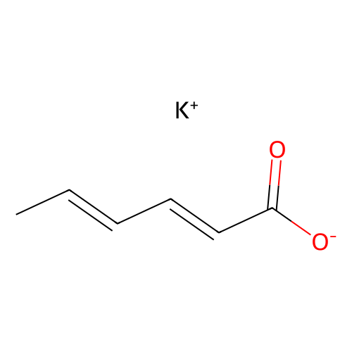山梨酸钾，<em>24634-61-5</em>，分析标准品