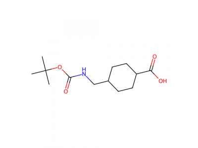反-4-(叔丁氧羰氨甲基)环己甲酸，27687-14-5，98%