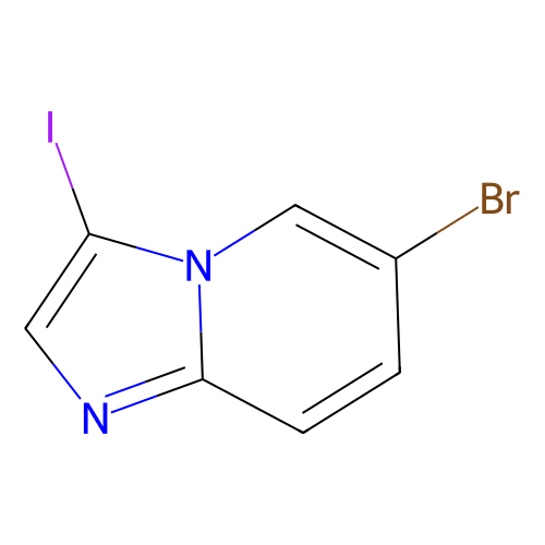 6-<em>溴</em>-<em>3</em>-碘<em>咪唑</em><em>并</em>[<em>1</em>,2-a]<em>吡啶</em>，474706-74-6，96%