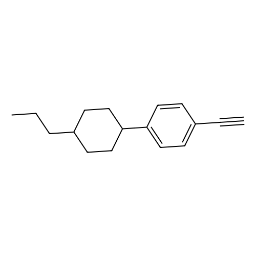 1-乙炔基-4-(反-4-丙基<em>环己基</em>)<em>苯</em>，88074-73-1，98%