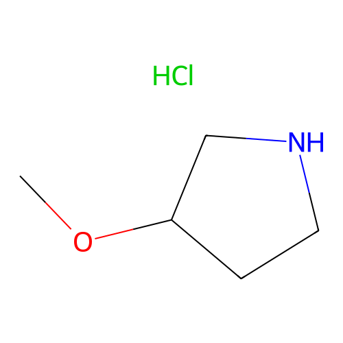 (<em>3R</em>)-<em>3</em>-甲氧基吡咯烷盐酸盐，474707-30-7，97%