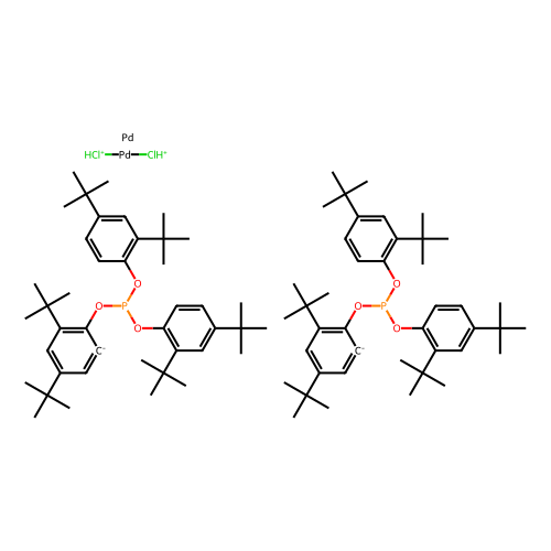 2-[双(2,4-二-叔丁基-苯氧基)膦氧]-3,5-二(叔丁基)<em>苯基</em>-<em>氯化</em>钯(II)<em>二聚体</em>，217189-40-7，98%