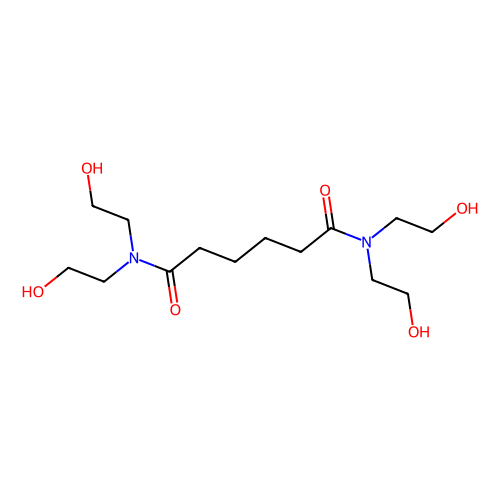 <em>N</em>,<em>N</em>,<em>N</em>',<em>N</em>'-四(2-羟<em>乙基</em>)<em>己</em>二酰胺，6334-25-4，97%
