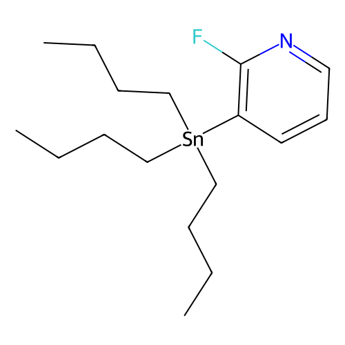 2-氟-3-(<em>三</em>正<em>丁基</em><em>锡</em>)吡啶，155533-81-6，97%