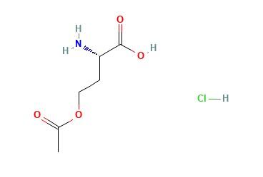 O-<em>乙酰基</em>-L-高丝氨酸盐酸盐，250736-84-6，≥95%