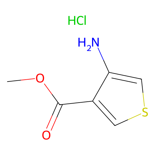 4-氨基<em>噻吩</em>-<em>3</em>-羧酸<em>甲</em><em>酯</em>盐酸盐，39978-14-8，98%