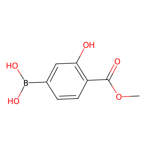 (3-羟基-4-(<em>甲</em><em>氧基</em><em>羰基</em>)苯基)<em>硼酸</em>（含有数量不等的酸酐），1207726-24-6，98%