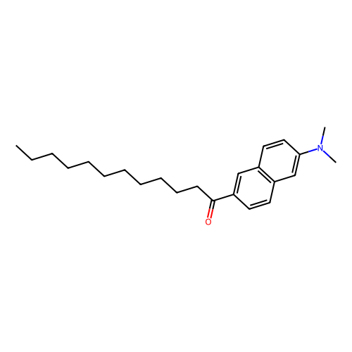 6-十二酰基-<em>N</em>,<em>N</em>-<em>二甲基</em>-<em>2</em>-<em>萘</em><em>胺</em>(Laurdan)，74515-25-6，≥97.0% (HPLC),用于荧光分析
