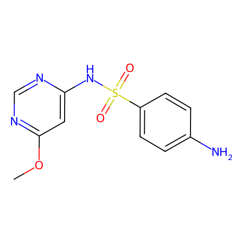 磺胺<em>间</em><em>甲</em><em>氧</em>嘧啶，1220-83-3，10mM in DMSO