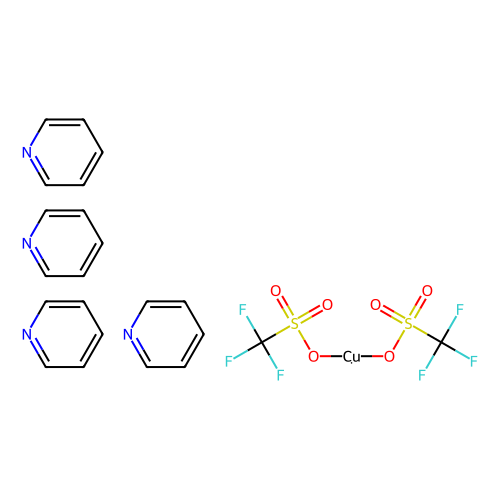 四(<em>吡啶</em>)铜(<em>II</em>)三氟甲磺酸盐，113110-58-0，95%
