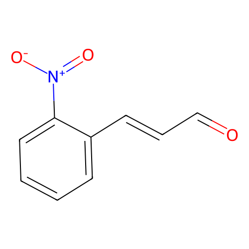 2-硝基肉桂醛，1466-88-2，>98.0%(<em>顺反异构体</em>混合<em>物</em>，主要为反式)