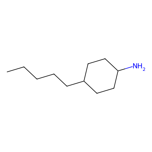 4-戊基环己胺 (<em>顺反异构</em><em>混合物</em>)，38793-01-0，98%