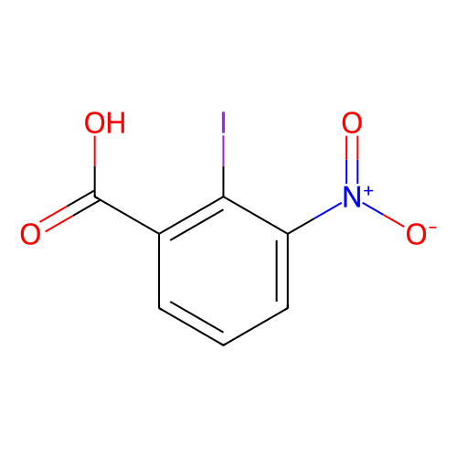 <em>2</em>-<em>碘</em>-3-<em>硝基</em>-苯甲酸，5398-69-6，95%
