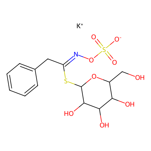 <em>金莲</em>葡糖硫苷钾盐，5115-71-9，>95.0%(HPLC)