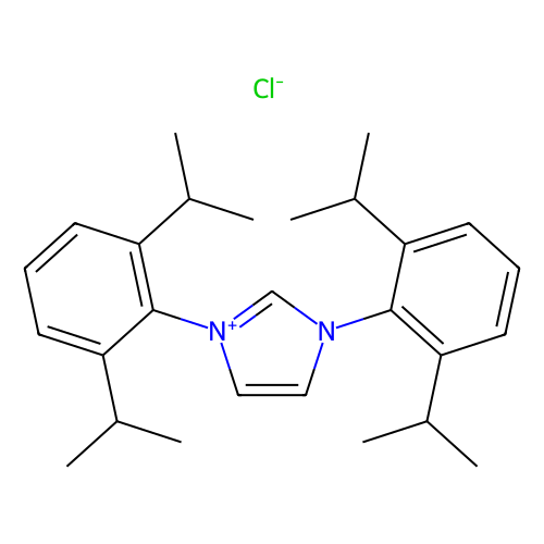 <em>1</em>,3-二(2,6-二异<em>丙基</em>苯基)氯化<em>咪唑</em>，250285-32-6，97%