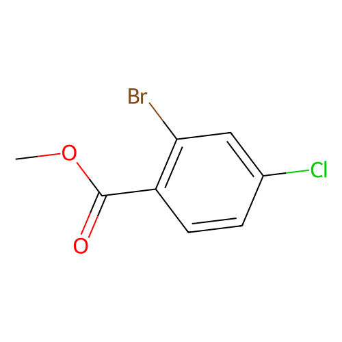 2-溴-<em>4</em>-<em>氯苯甲酸</em><em>甲</em><em>酯</em>，57381-62-1，97%