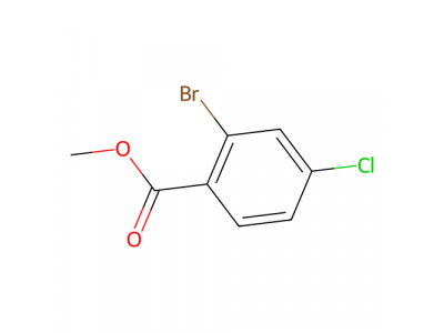 2-溴-4-氯苯甲酸甲酯，57381-62-1，97%