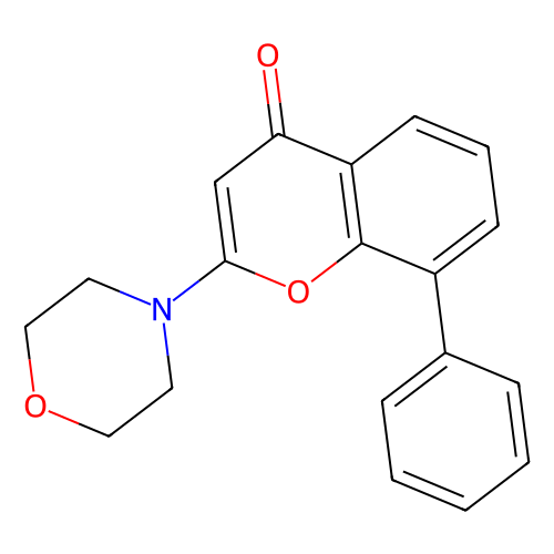 2-<em>吗</em><em>啉</em>代-8-苯基色酮，154447-36-6，≥98%