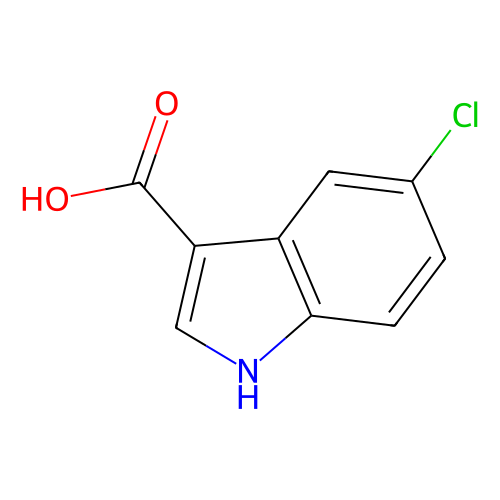 5-氯<em>吲哚</em>-3-<em>羧酸</em>，10406-05-0，98%