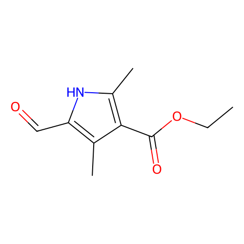 5-甲酰基-2,4-<em>二甲基</em>-3-吡咯甲酸<em>乙</em>酯，2199-59-9，>98.0%(<em>HPLC</em>)