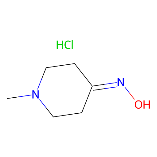 1-甲基-4-哌啶<em>酮</em><em>肟</em>盐酸盐，84540-61-4，97%