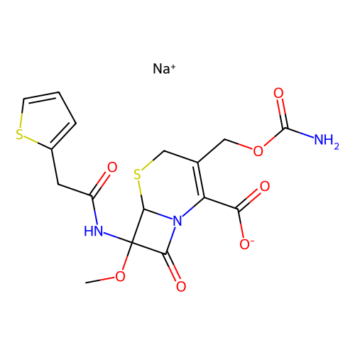 头孢西丁 <em>钠盐</em>，33564-30-6，≥99%