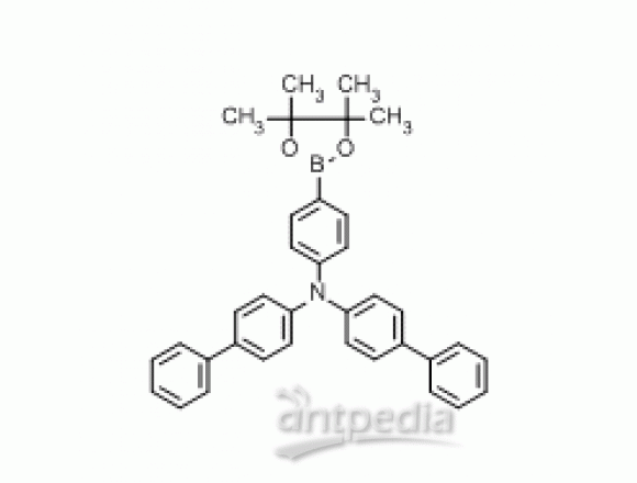 N,N-二(4-联苯基)-4-(4,4,5,5-四甲基-1,3,2-二氧硼戊环-2-基)苯胺