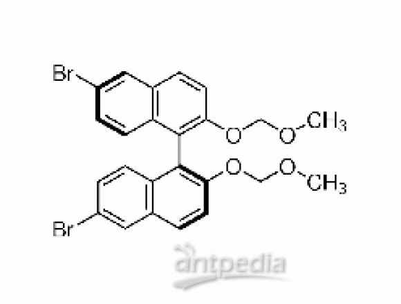 (S)-(-)-6,6′-二溴-2,2′-双(甲氧基甲氧基)-1,1′-联萘