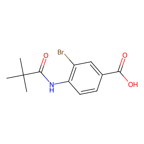 3-溴-4-新<em>戊</em><em>酰胺</em>苯甲酸，139058-18-7，97%