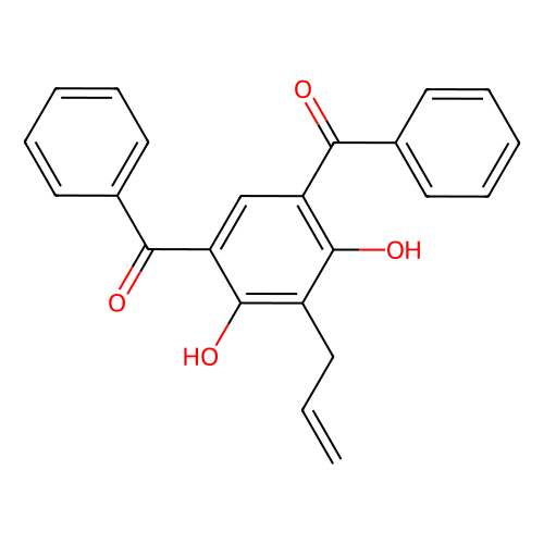 2-丙烯基-4,6-<em>联苯</em>甲酰<em>间</em>苯二酚醇，102593-74-8，98%