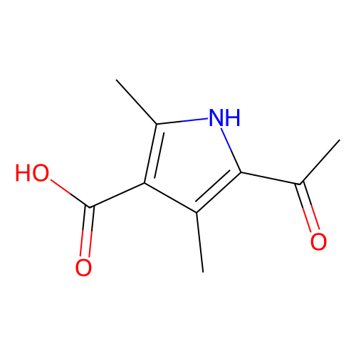 5-乙酰基-2,4-二甲基-1H-<em>吡咯</em>-3-羧酸，<em>17106</em>-15-9，95%