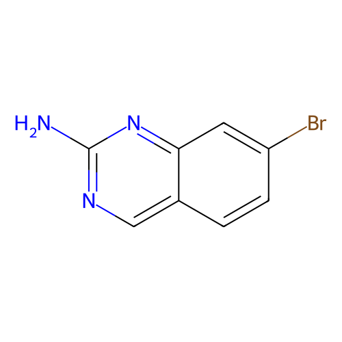 2-氨基-7-溴喹<em>唑</em><em>啉</em>，190274-15-8，96%