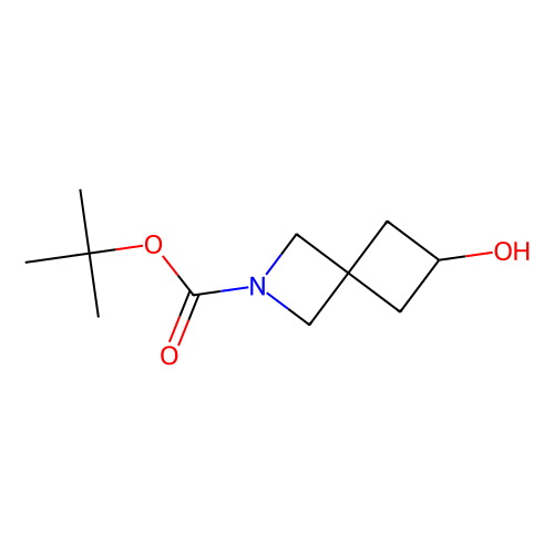 6-羟基-2-氮杂螺[<em>3.3</em>]庚烷-2-羧酸叔丁酯，1147557-97-8，97%
