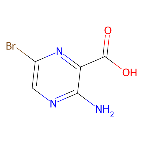 <em>3</em>-氨基-<em>6</em>-溴吡嗪-<em>2</em>-羧酸，486424-37-7，98%