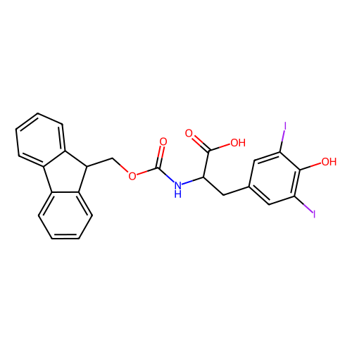 Fmoc-3,5-二<em>碘</em>-<em>L</em>-酪氨酸，103213-31-6，98%