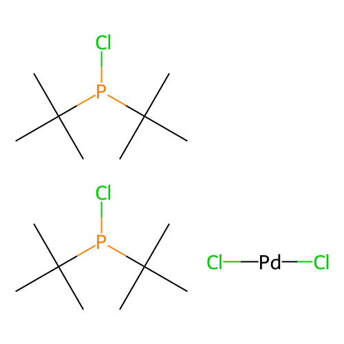 二氯<em>双</em>(氯代二叔丁基膦)<em>钯</em>(<em>II</em>)，725745-08-4，98%